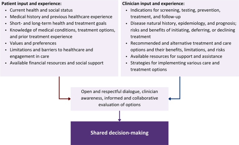 Figure 1: Elements of Shared Decision-Making