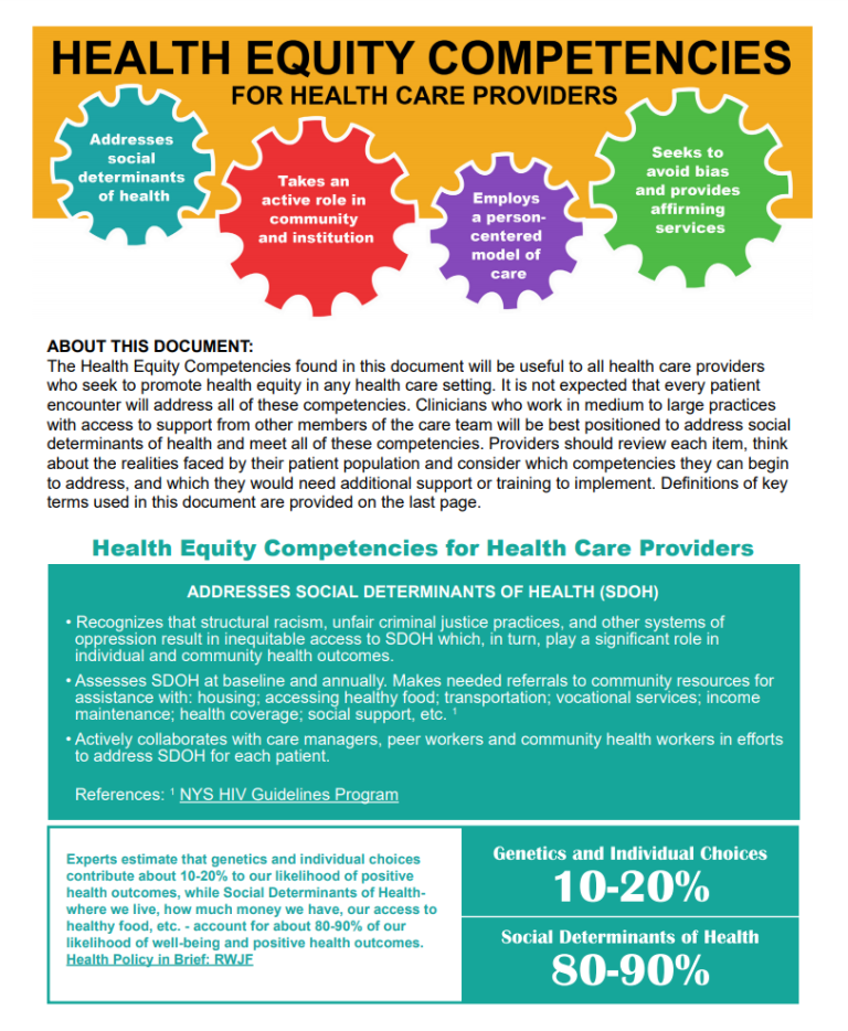 Health Equity Competencies Page 1
