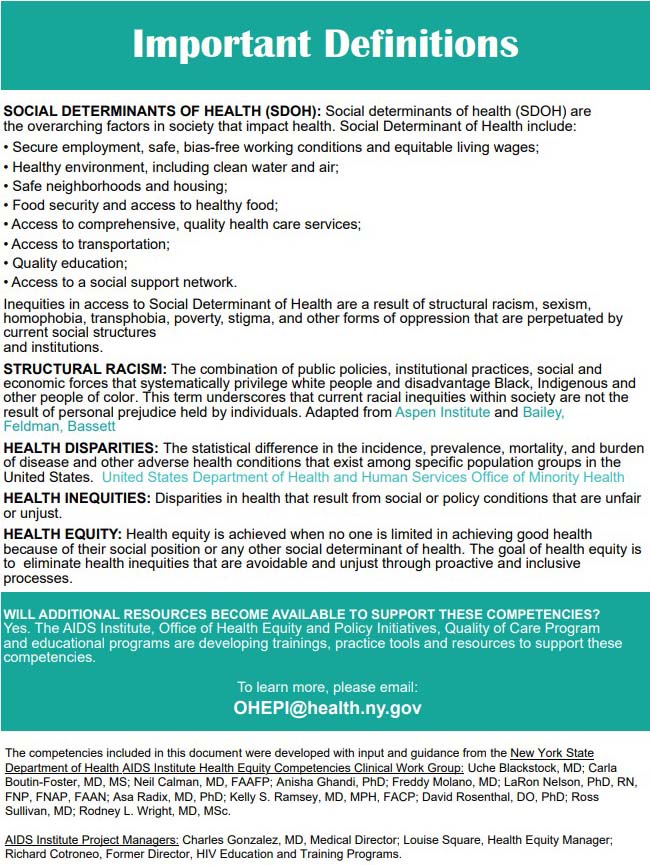 Health Equity Competencies Page 3